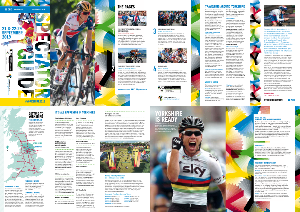 UCI Road World Championships Spectator Guide