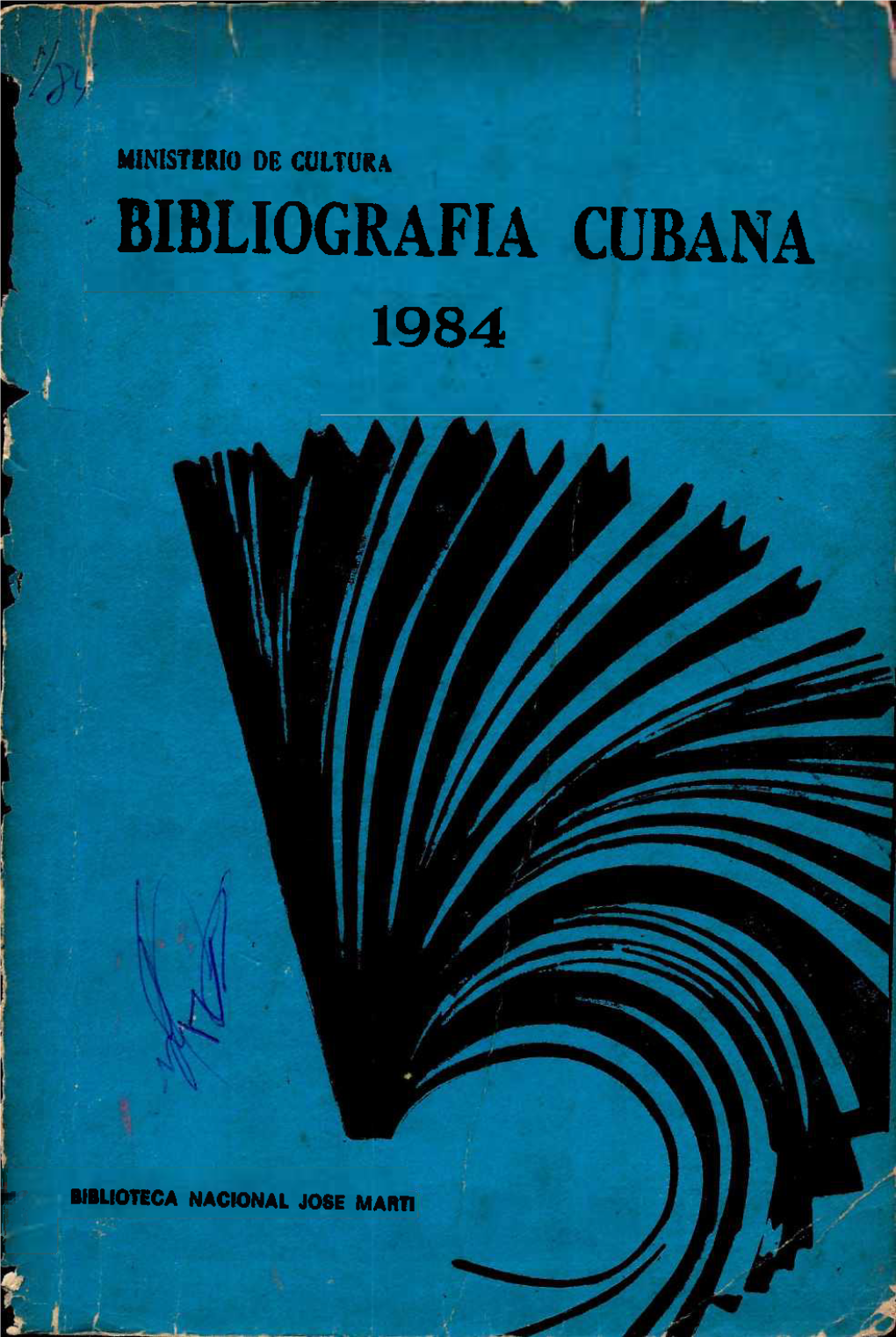 Bibliografia Cubana 1984