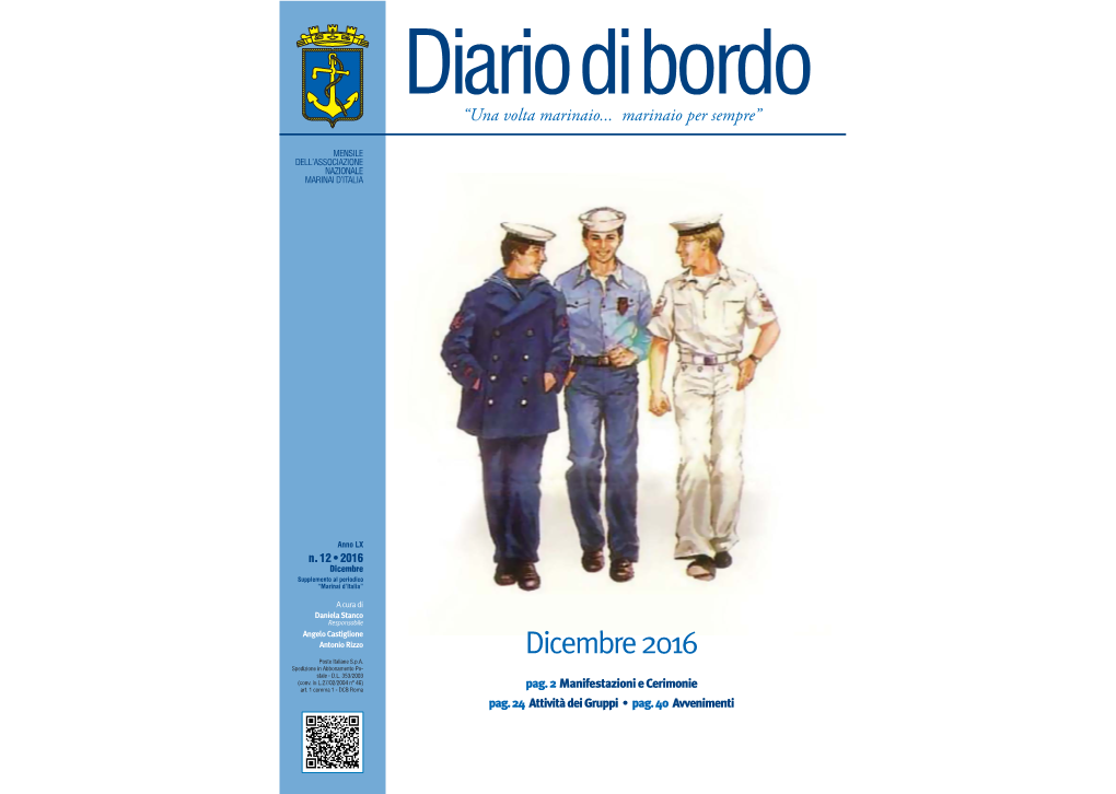 Clicca Per Il Diario Di Bordo Di Dicembre 2016