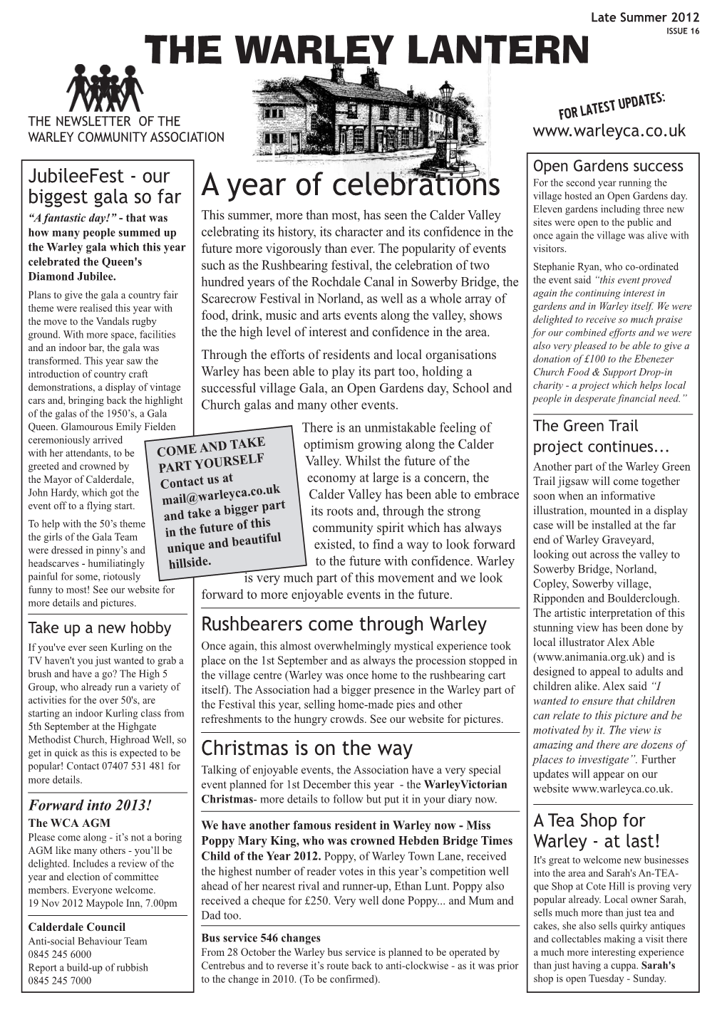 The Warley Lantern Issue 16