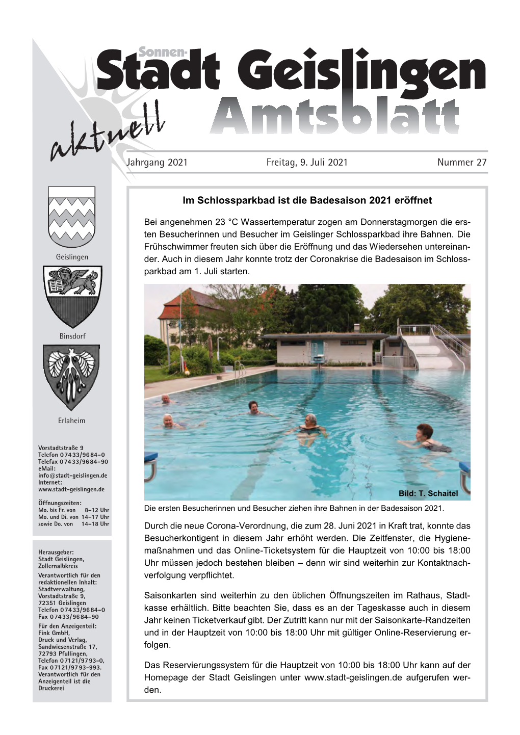 Amtsblatt KW 27 2021.Pdf