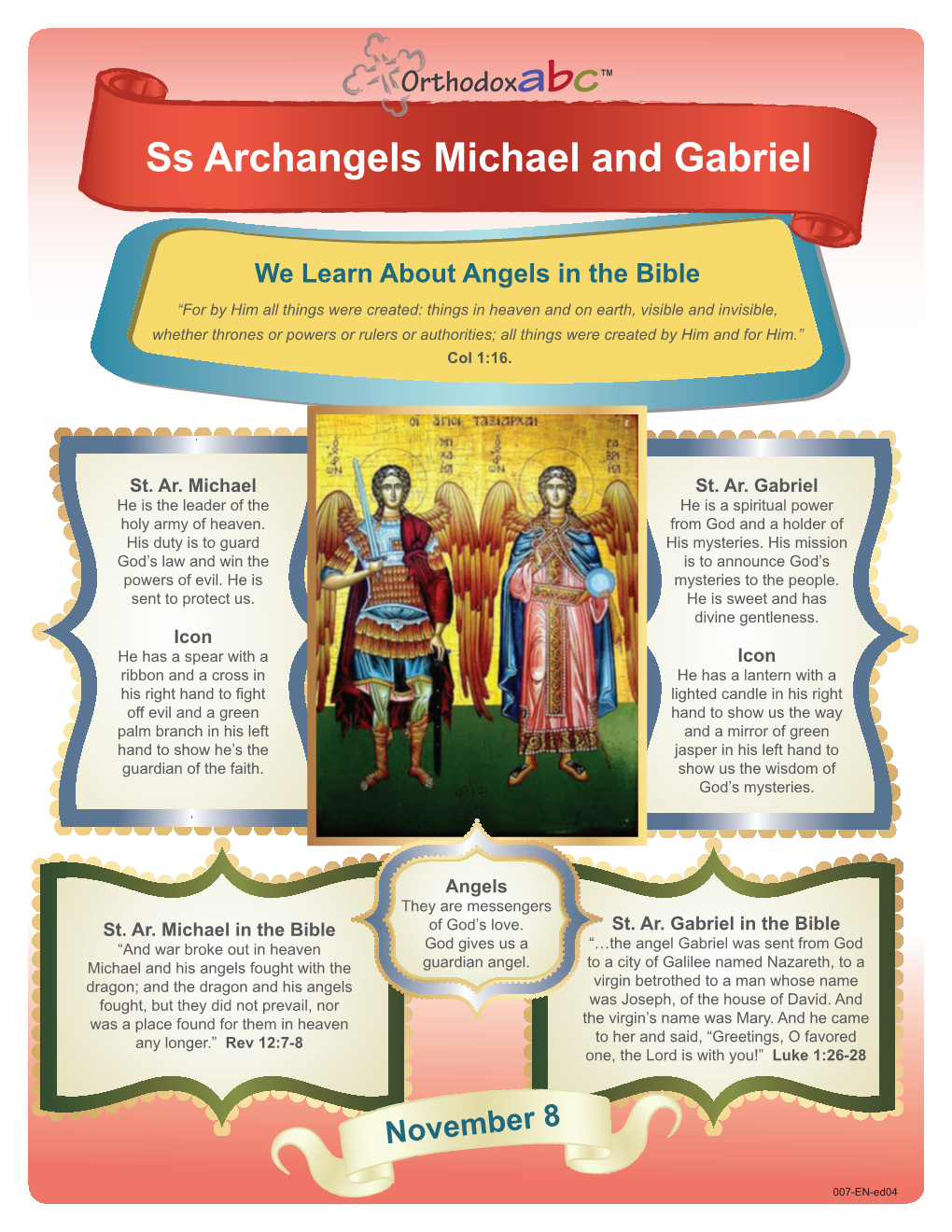 Ss Archangels Michael and Gabriel