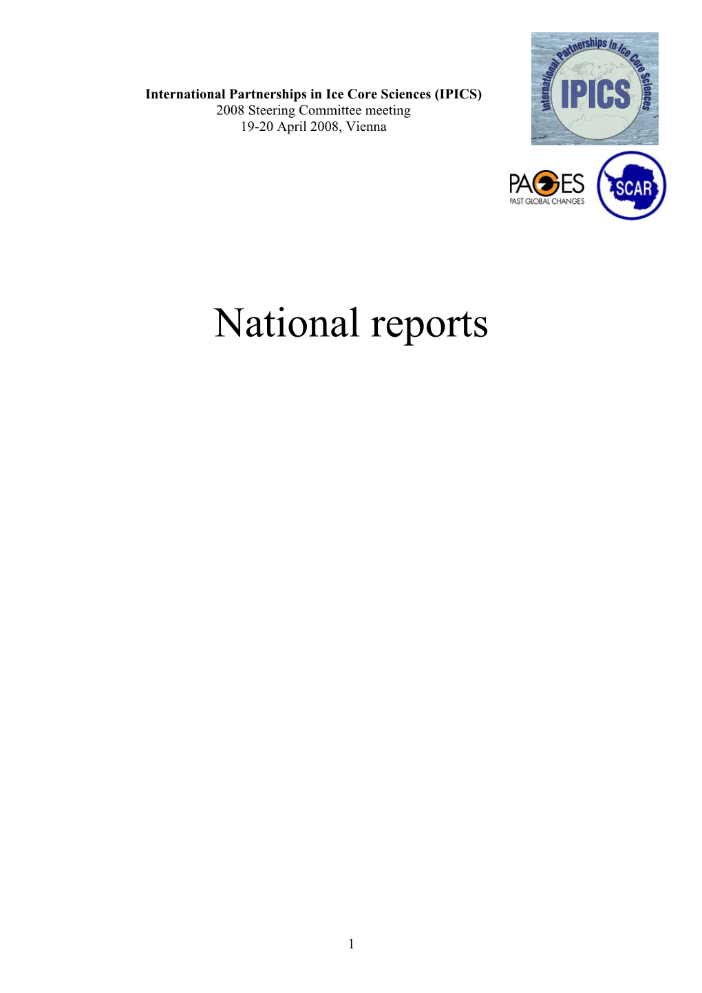 National Reports