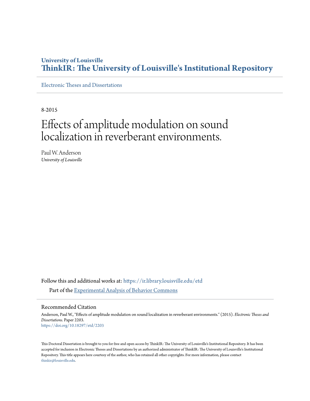 Effects of Amplitude Modulation on Sound Localization in Reverberant Environments