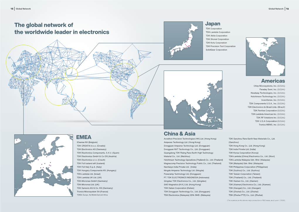 The Global Network of the Worldwide Leader in Electronics