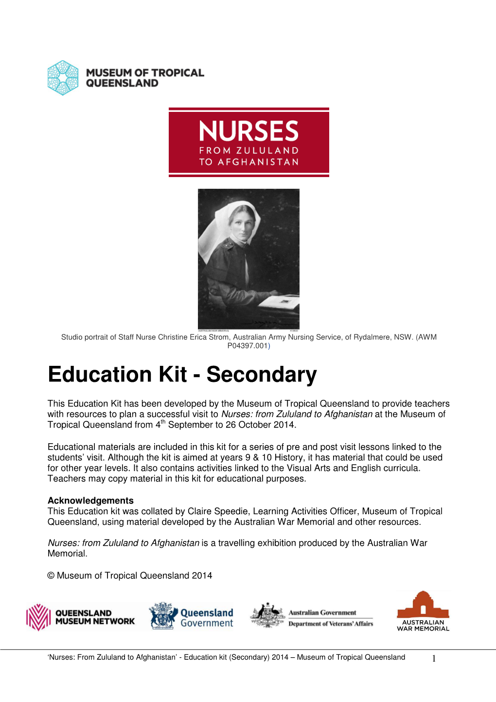 Education Kit - Secondary