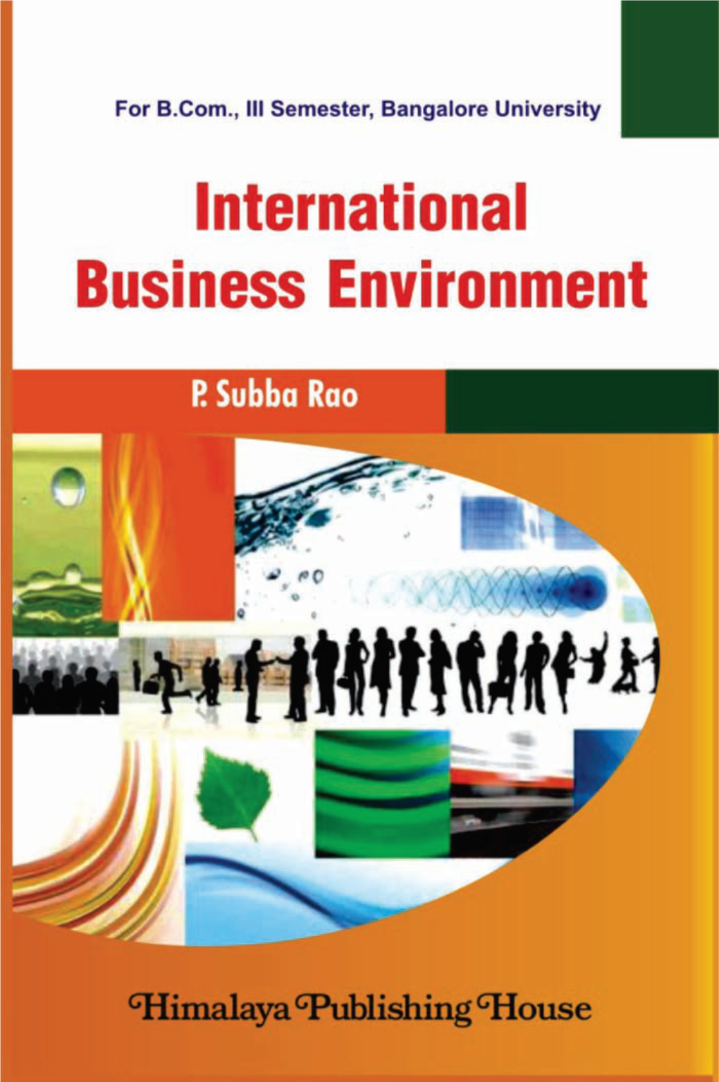 International Business Environment (Strictly Written According to Syllabus of Third Semester B.Com