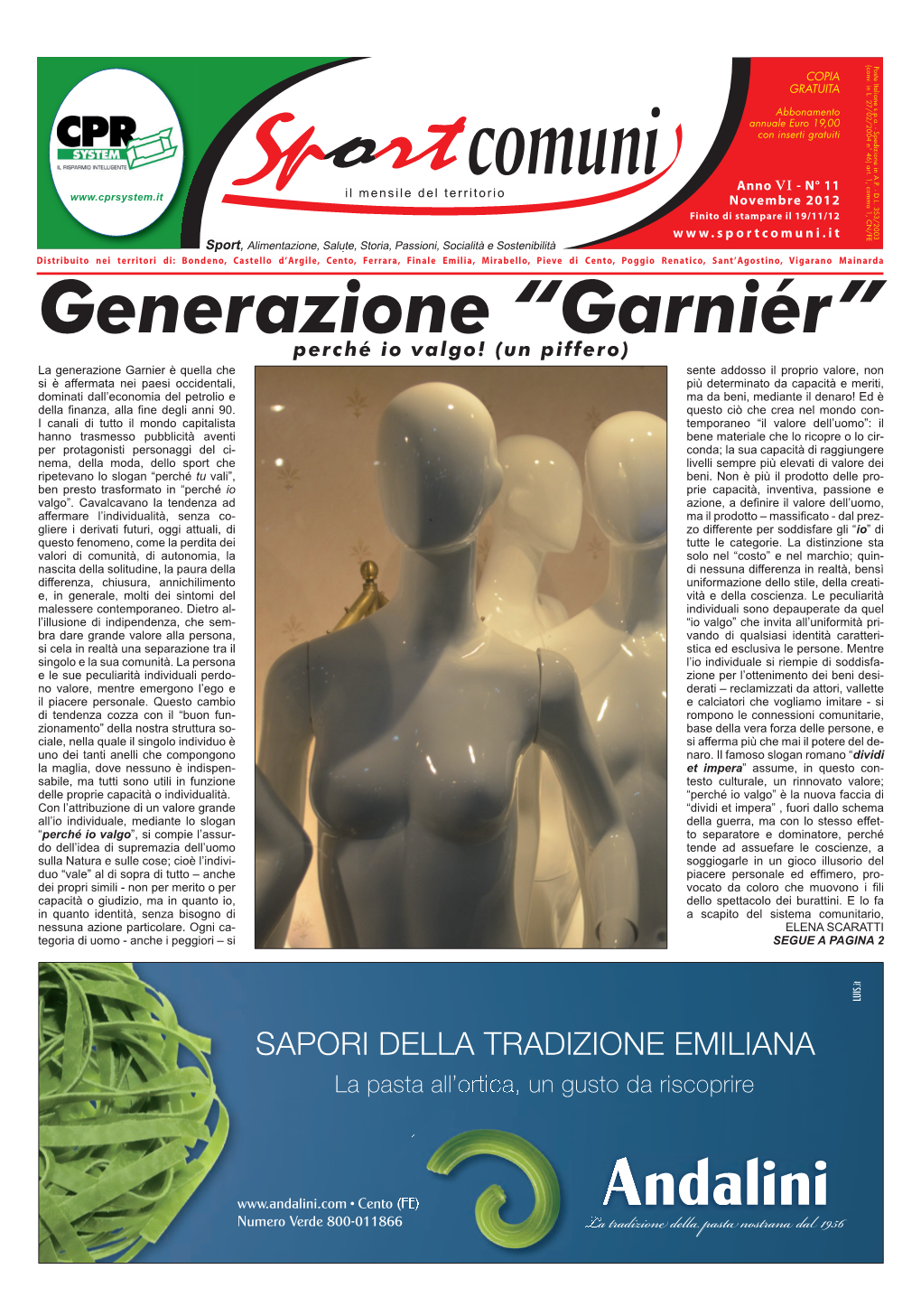 Generazione “Garniér”