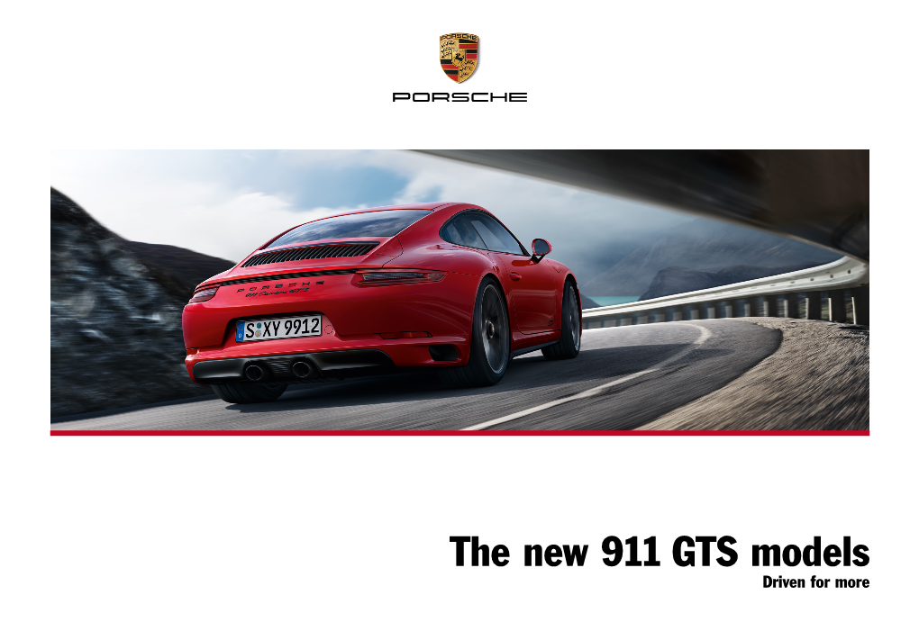 911 GTS Models Driven for More