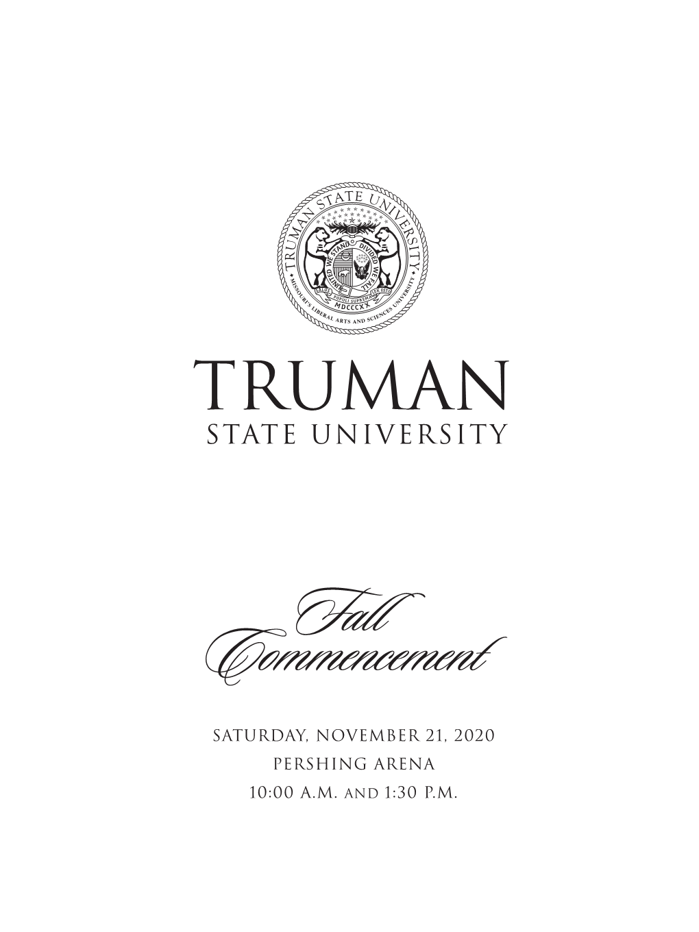 TRUMAN Commencement Fall