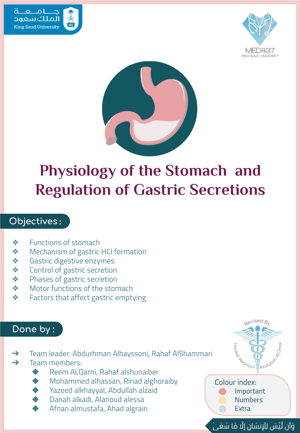 Physiology of the Stomach and Regulation of Gastric Secretions
