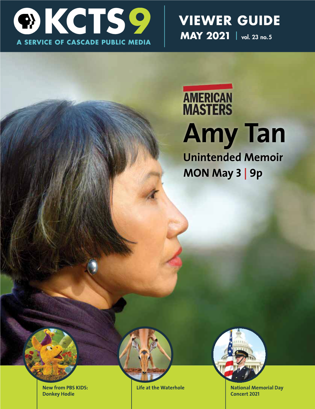 Amy Tan Unintended Memoir MON May 3 | 9P