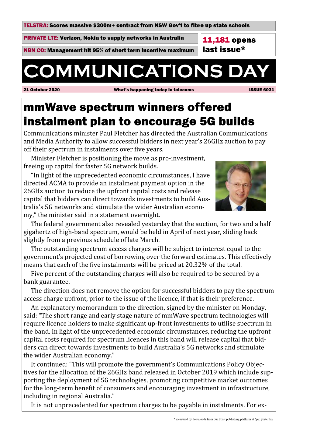 Communications Day