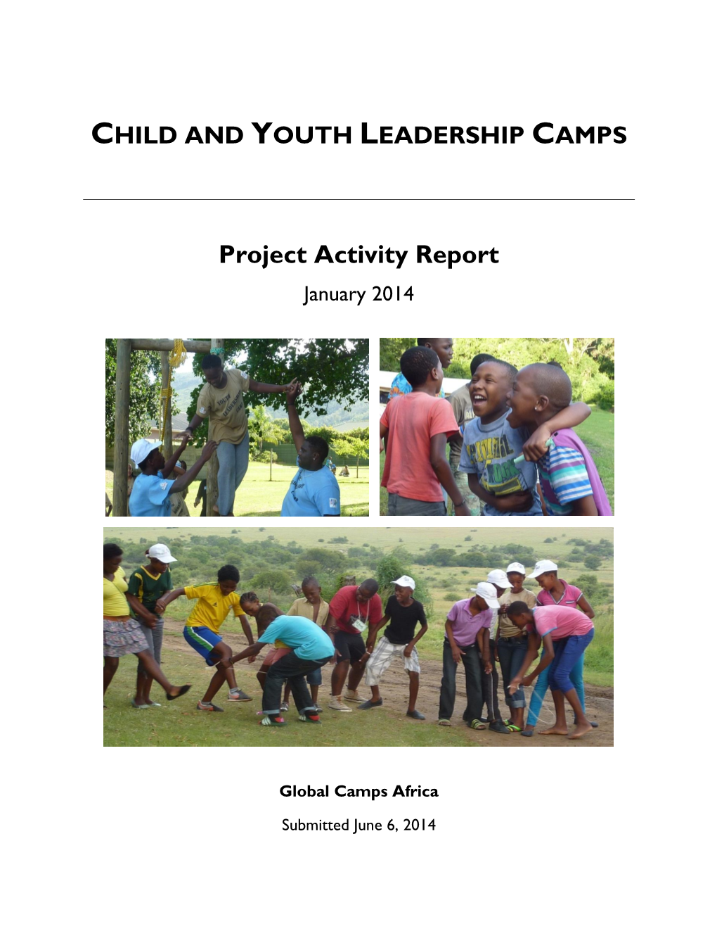 Camp Sizanani Program Report
