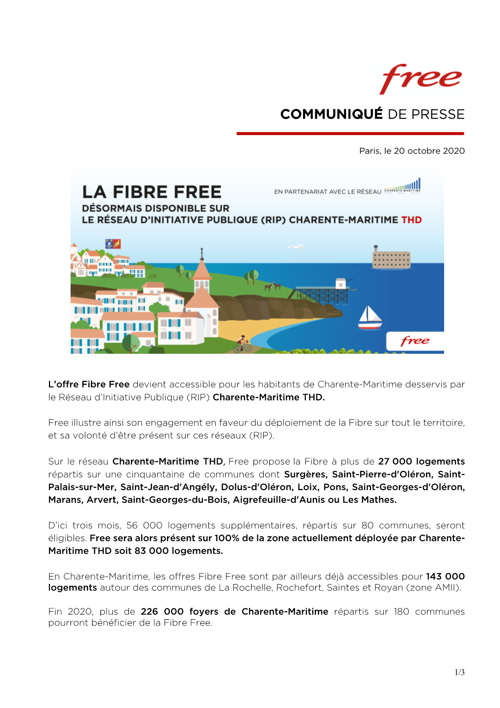 Communiqué De Presse