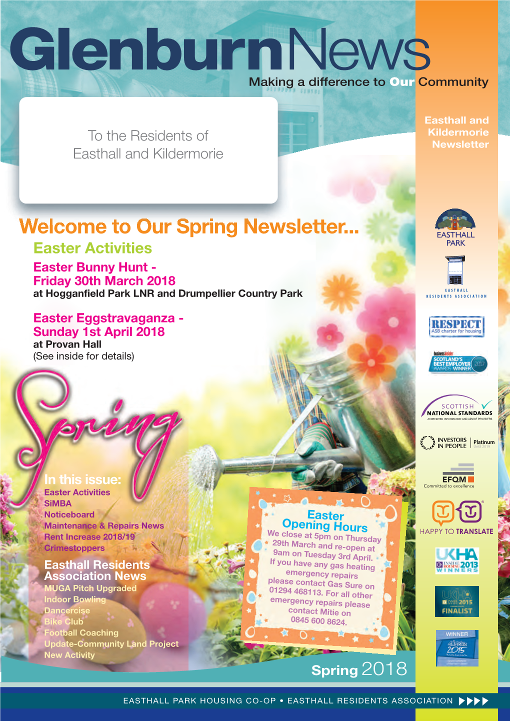 Spring Newsletter 2018