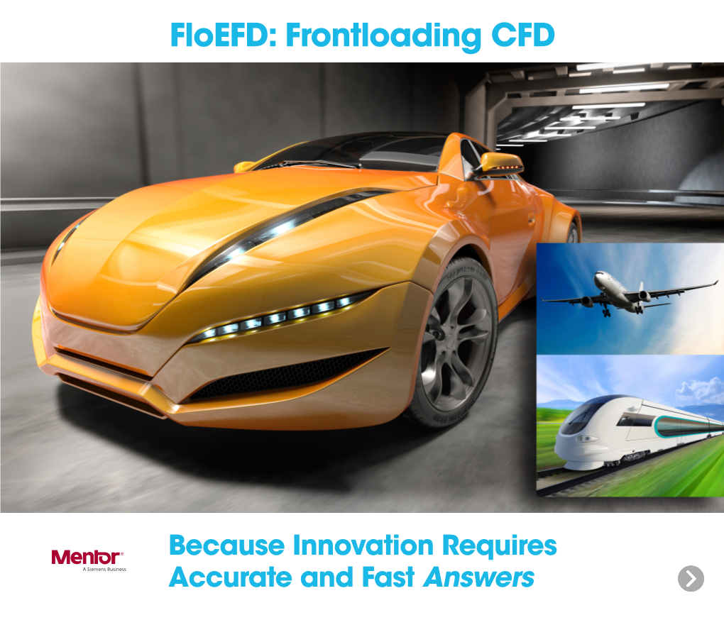 Floefd: Frontloading CFD