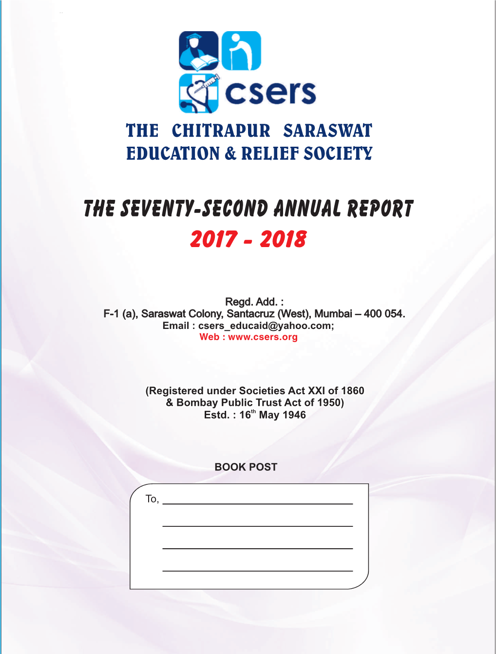 Annual Report Whilst Attending the Meeting