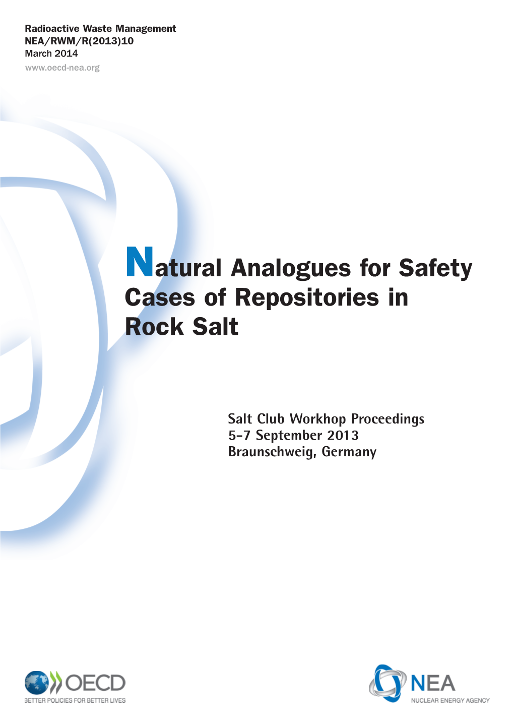 Natural Analogues for Safety Cases of Repositories in Rock Salt