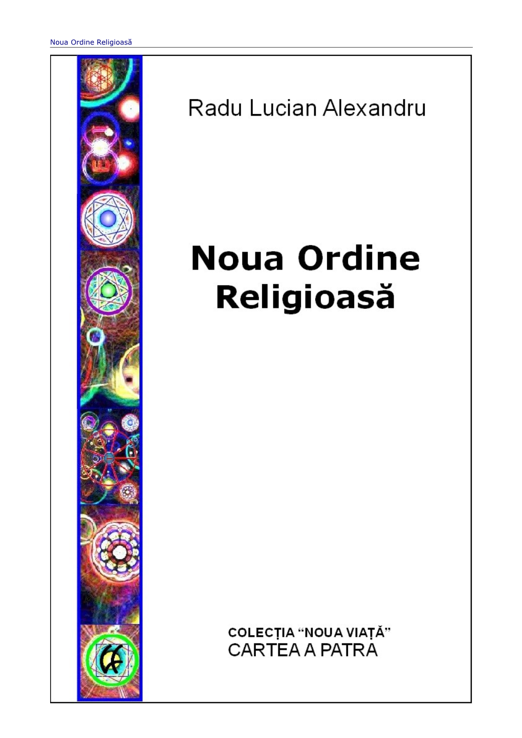 Noua Ordine Religioasă