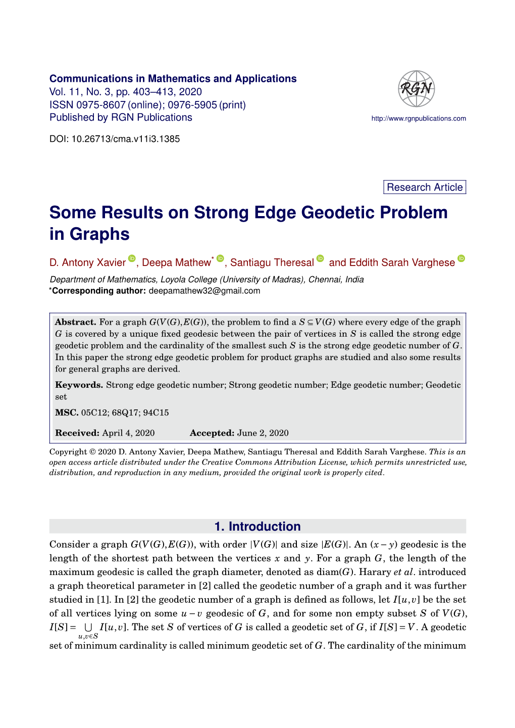 Some Results on Strong Edge Geodetic Problem in Graphs