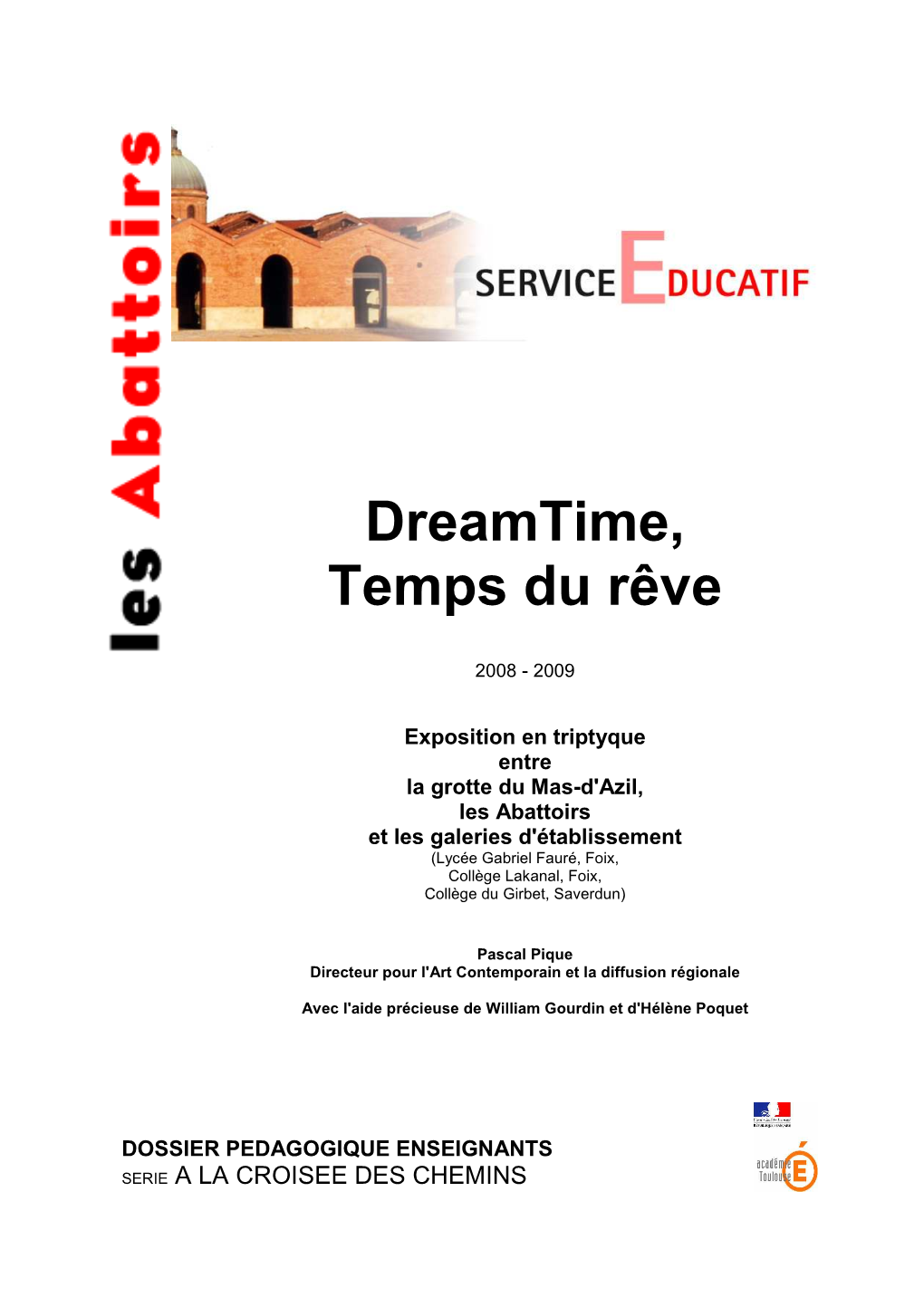 Dreamtime, Temps Du Rêve