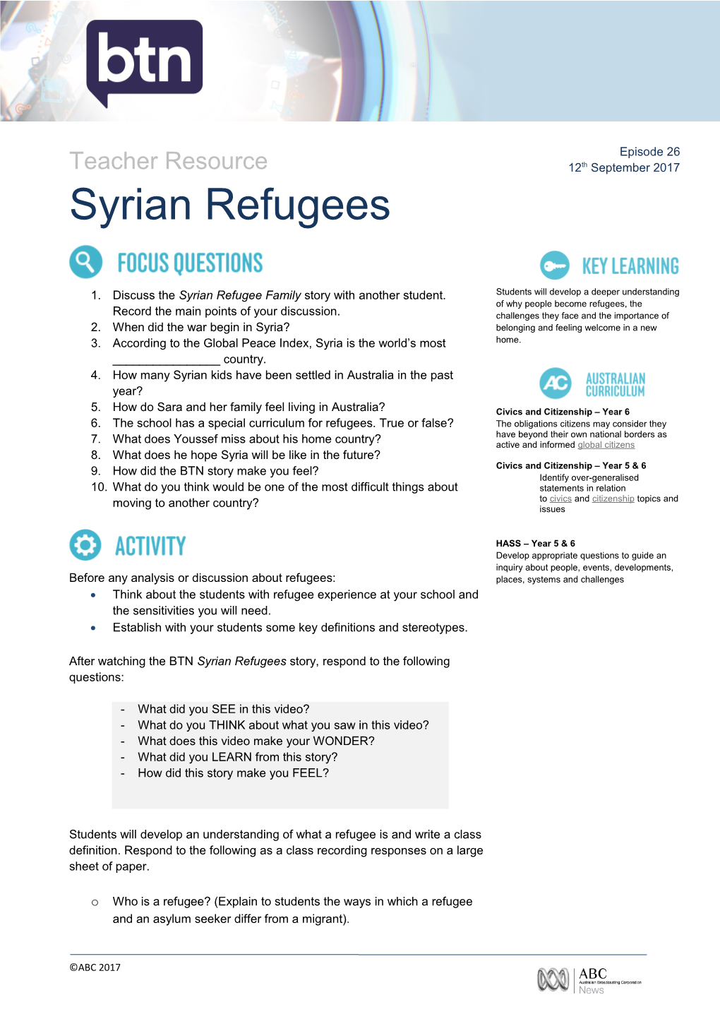 2. When Did the War Begin in Syria?