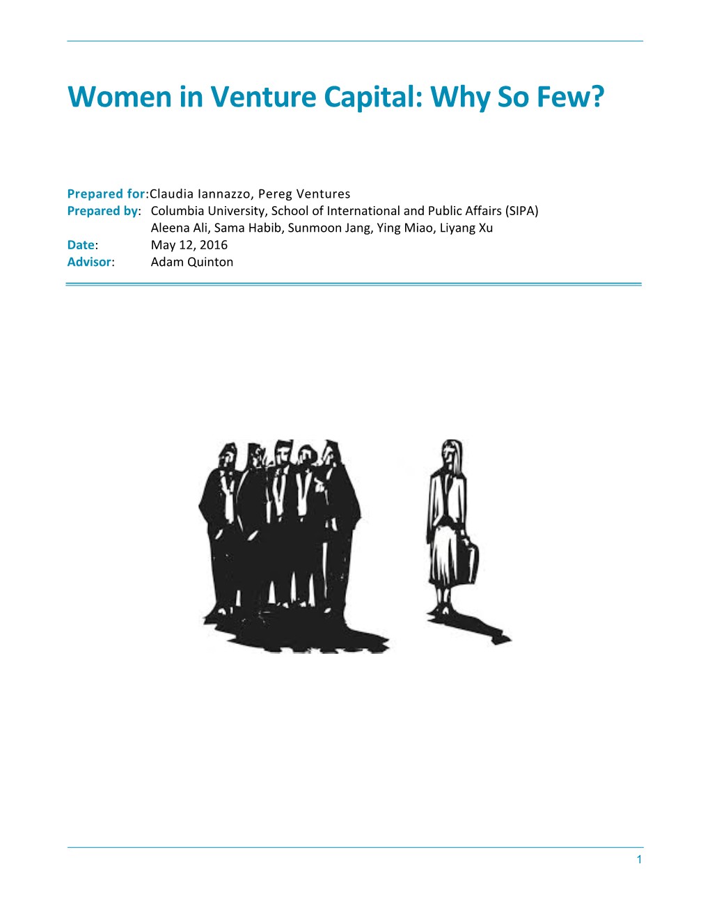Women in Venture Capital: Why So Few?