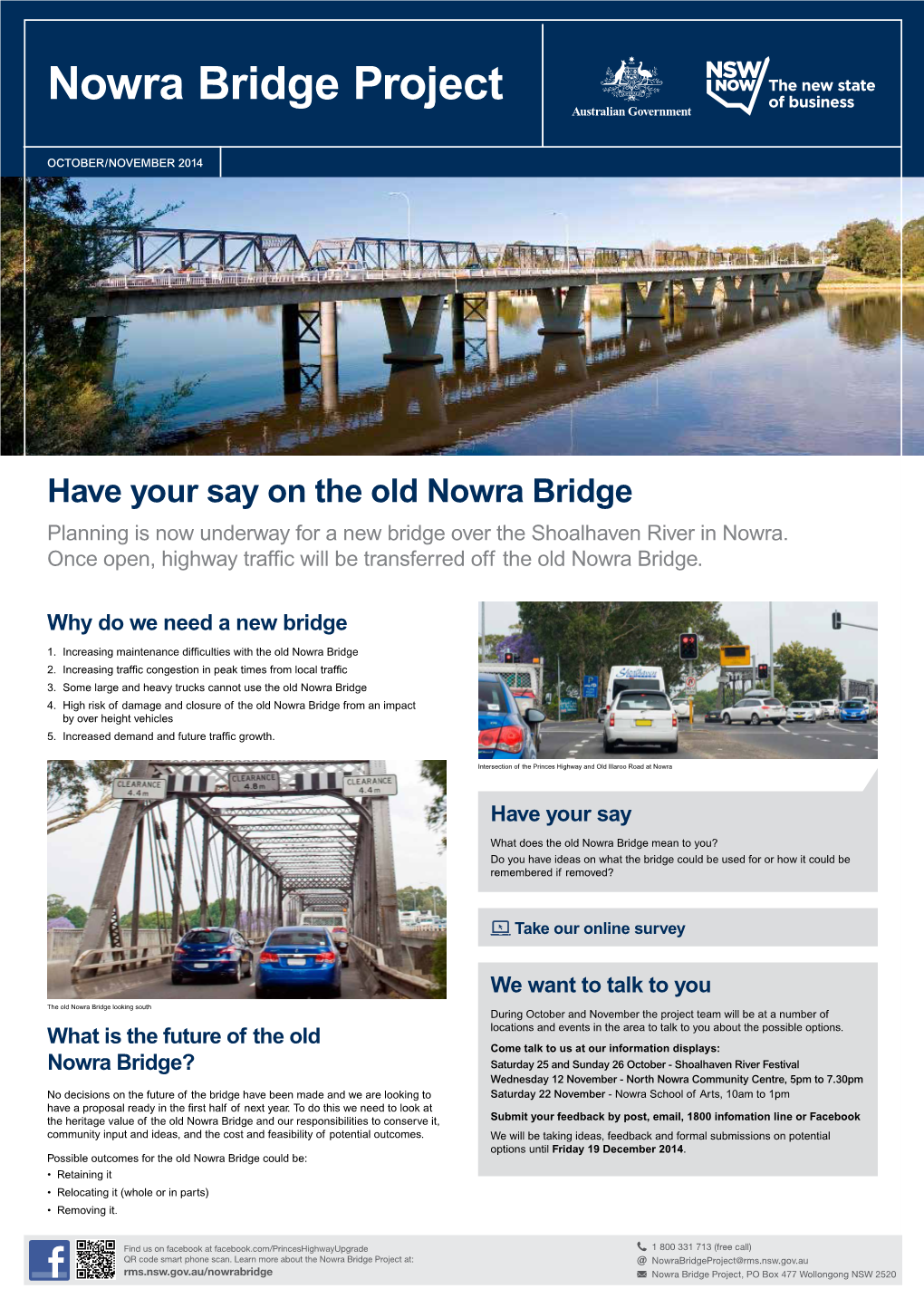 Nowra Bridge Project Display Posters