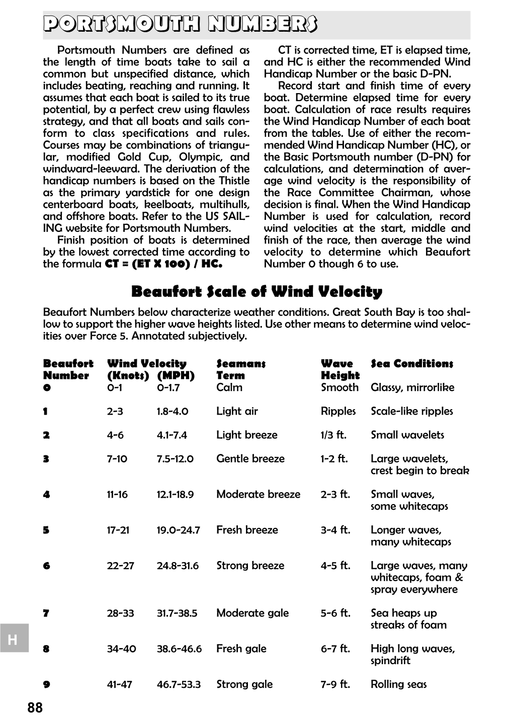 2007 Portsmouth Numbers