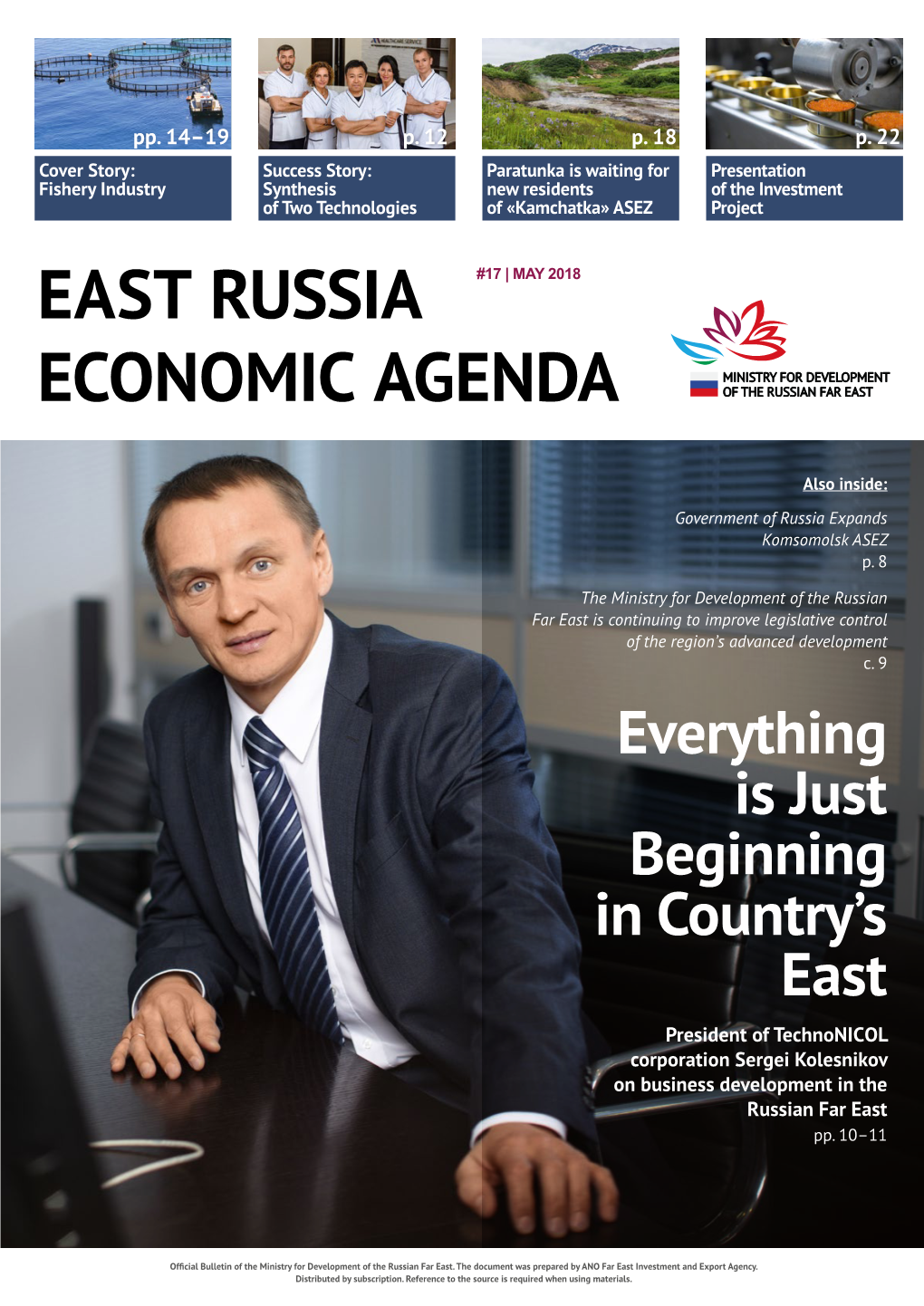 East Russia Economic Agenda