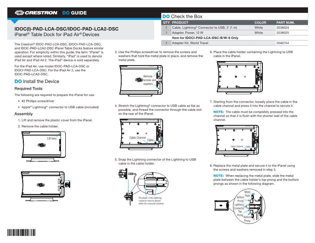 PAD-LCA-DSC and IDOC-PAD-LCA2-DSC