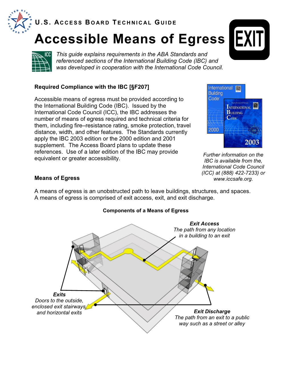 Accessible Means of Egress