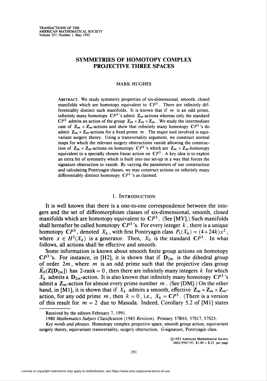 Symmetries of Homotopy Complex Projective Three Spaces