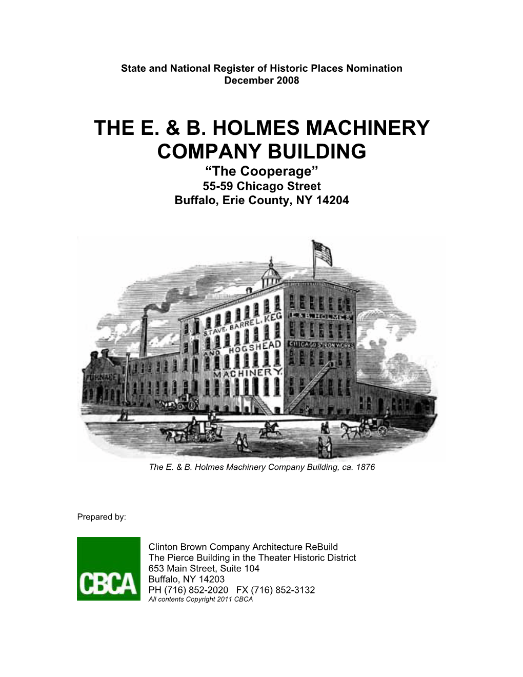 The E. & B. Holmes Machinery Company Building
