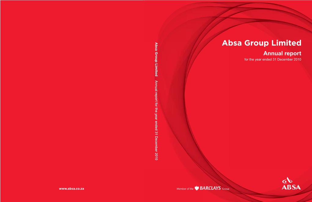 Absa Group Limited Absa Group Limited Annual Report IRUWKH\HDUHQGHG'HFHPEHU