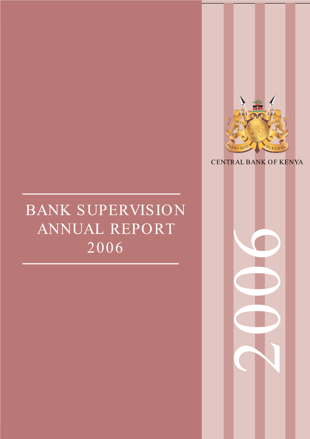 Bank Supervions Annual Report 2006