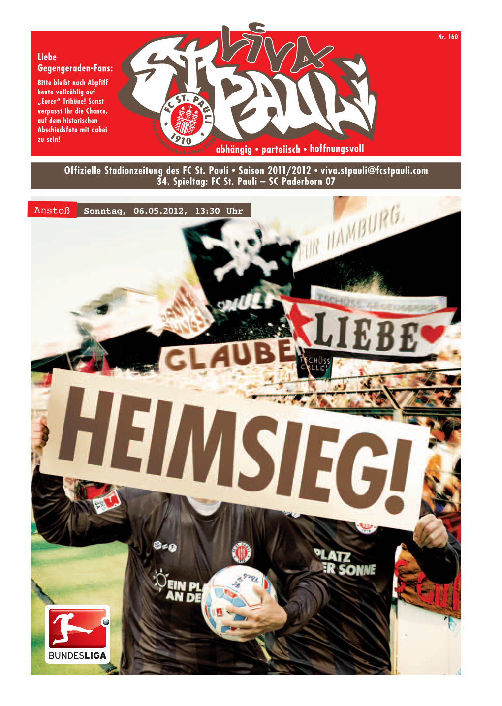 FC St. Pauli • Saison 2011/2012 • Viva.Stpauli@Fcstpauli.Com 34