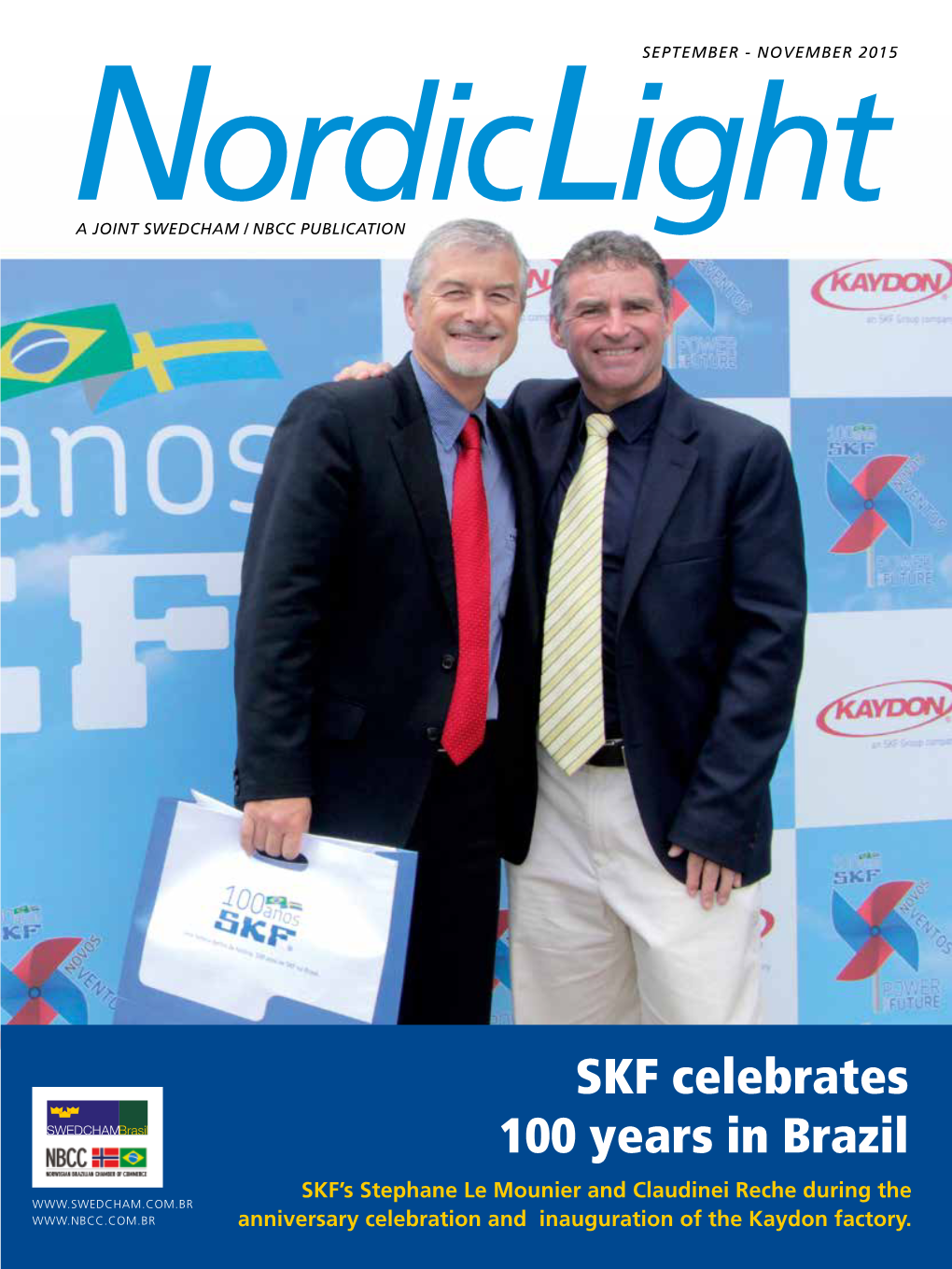 SKF Celebrates 100 Years in Brazil