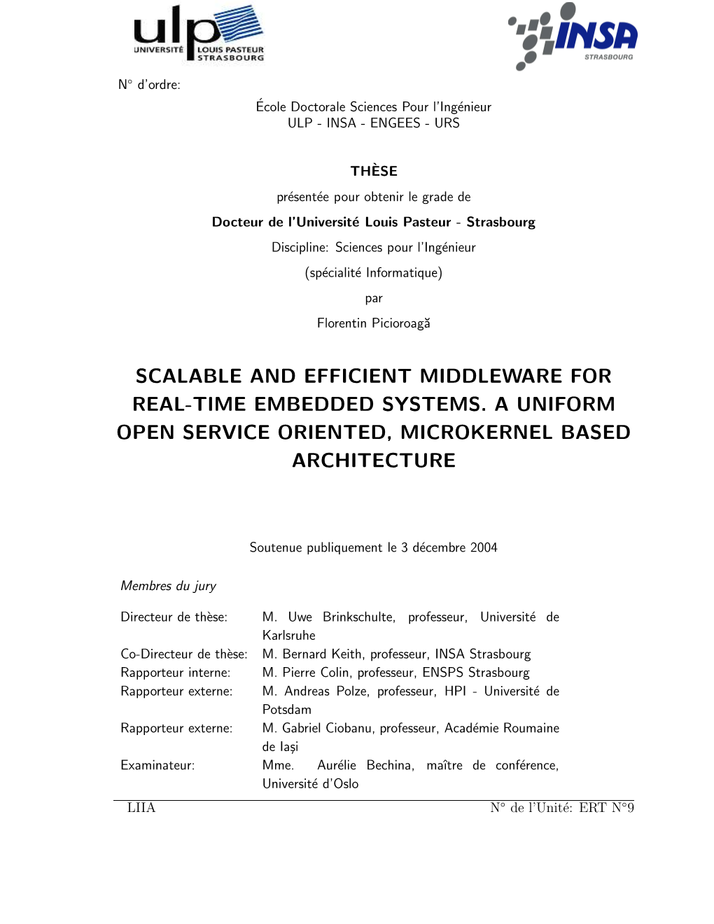 Scalable and Efficient Middleware for Real-Time Embedded Systems