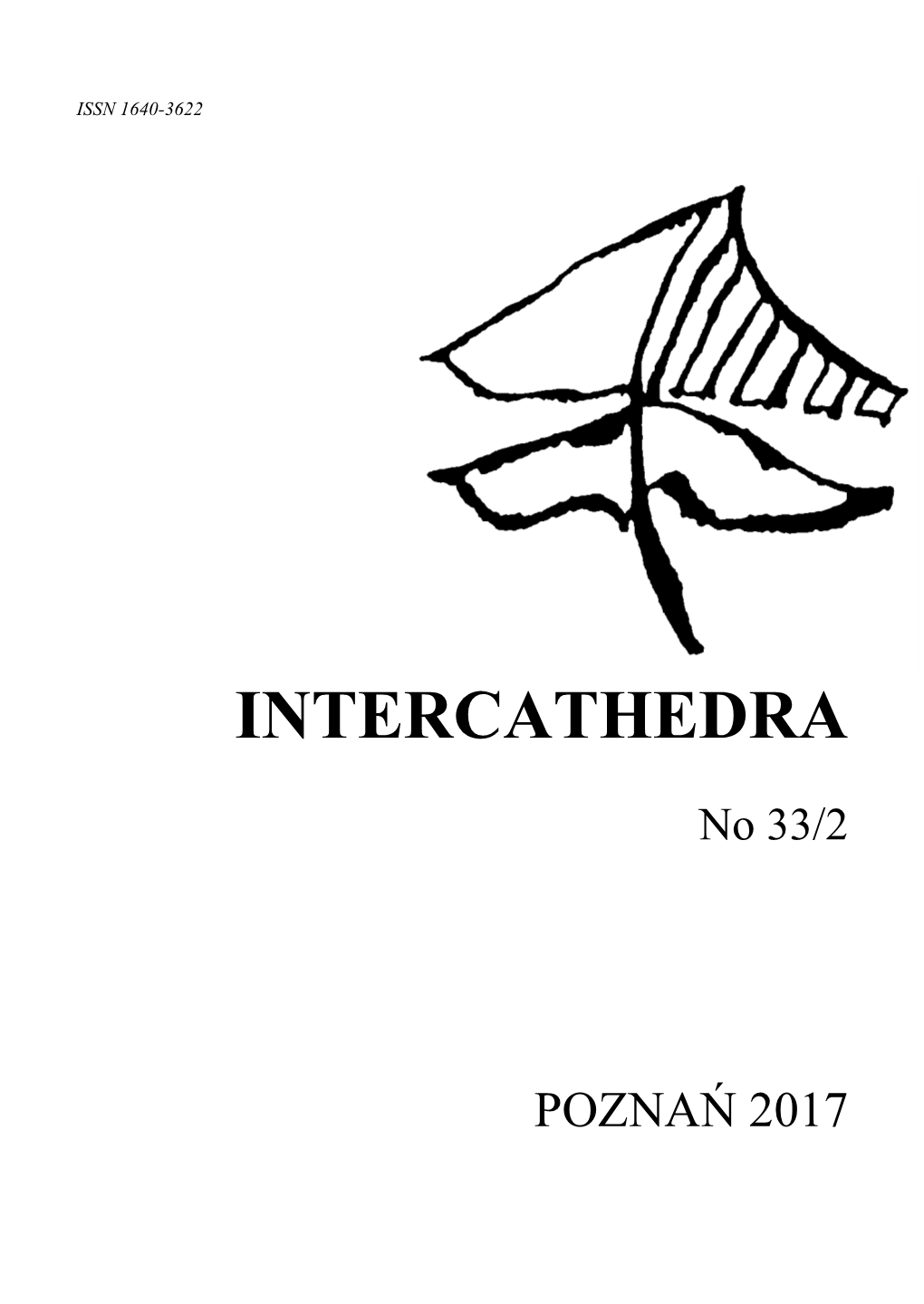 Intercathedra 2017 No 33-2