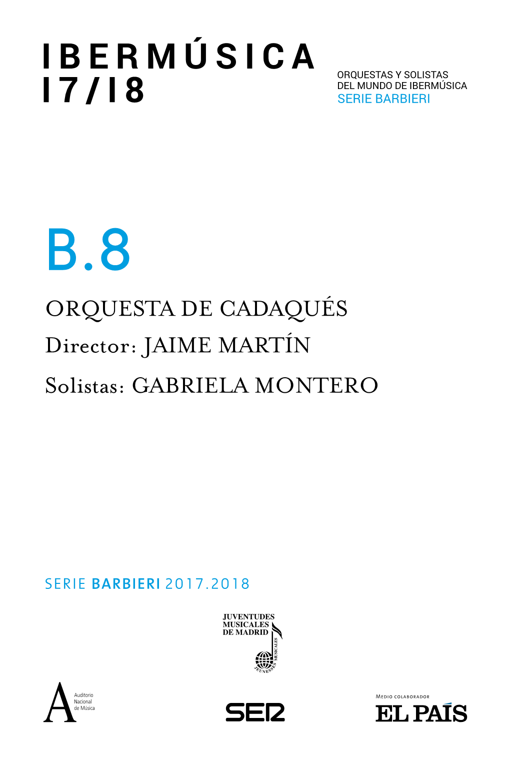 Ibermúsica I7/I8 Serie Barbieri