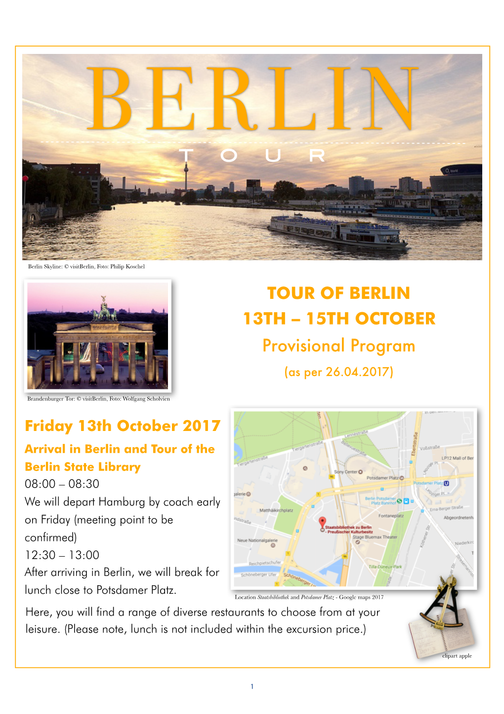 Berlin Tour English