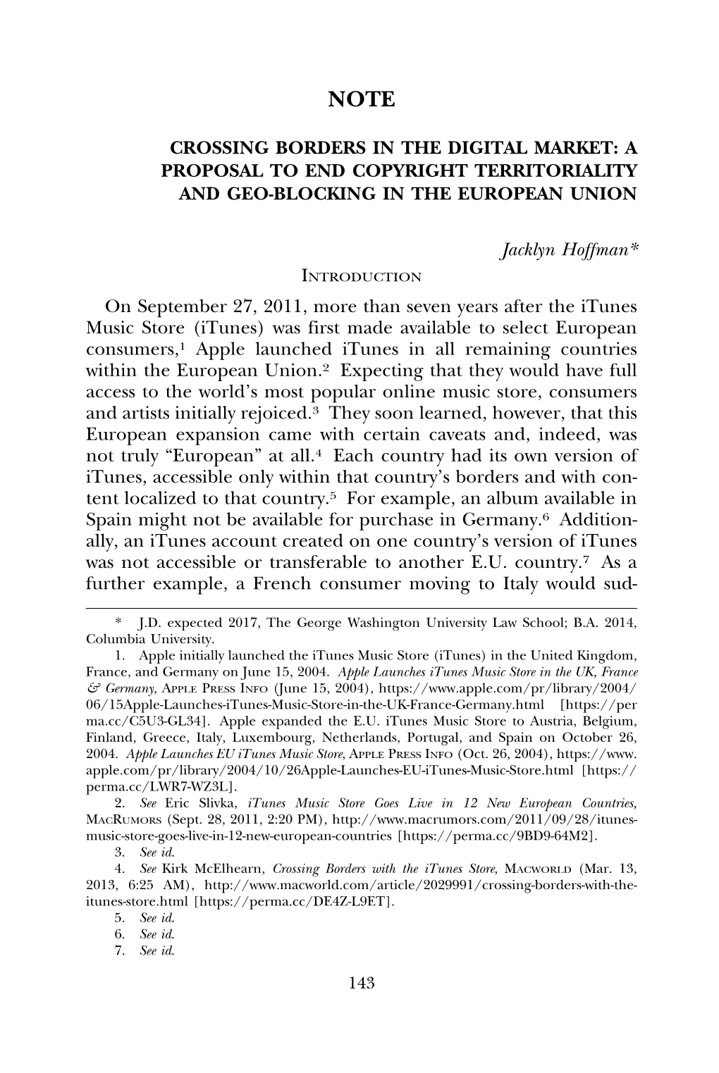 Crossing Borders in the Digital Market: a Proposal to End Copyright Territoriality and Geo-Blocking in the European Union