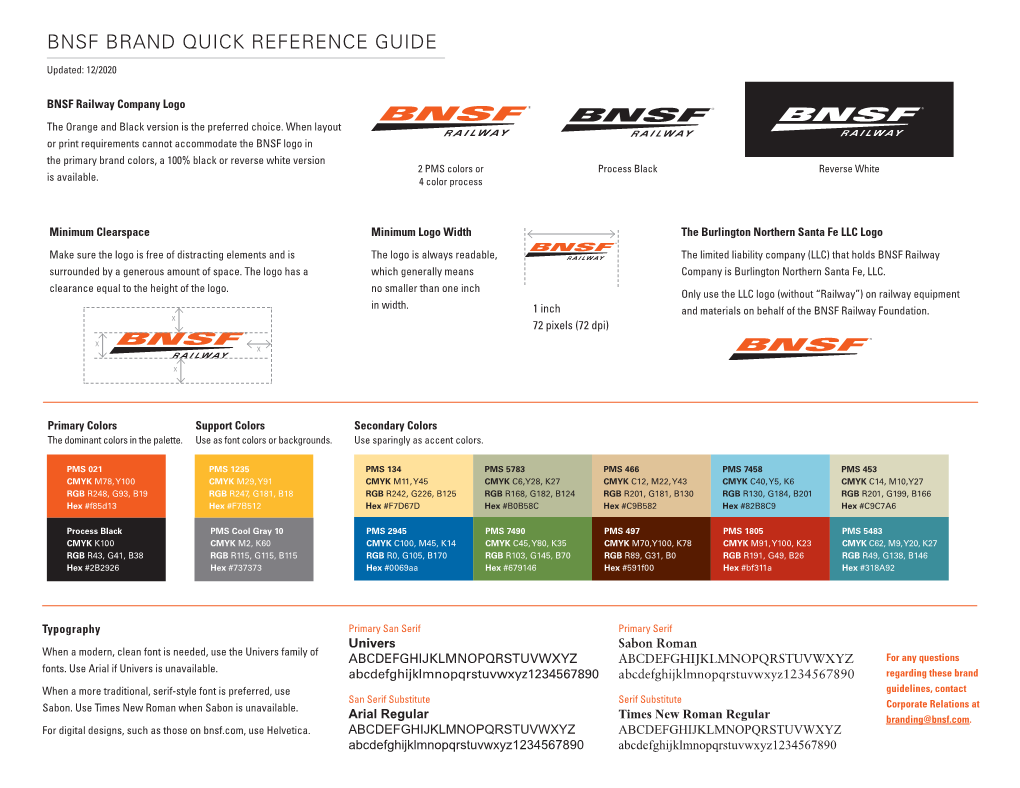 BNSF Brand Quick Reference Guide12-15-20.Indd