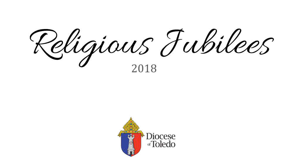 Jubilarians 2018