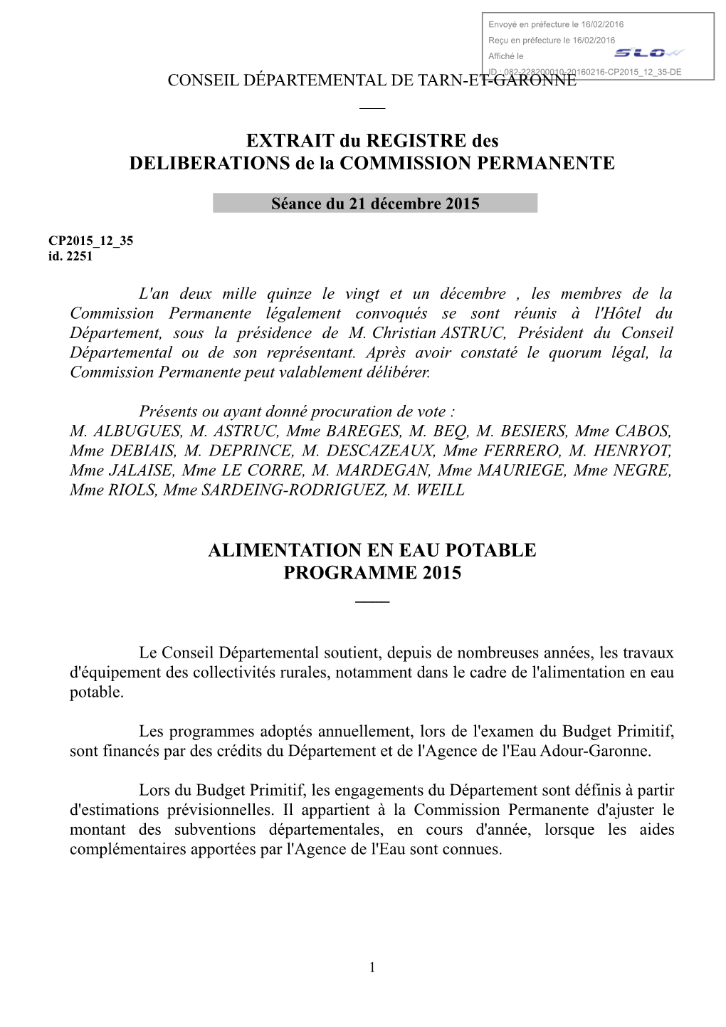 Conseil Départemental De Tarn Et Garonne