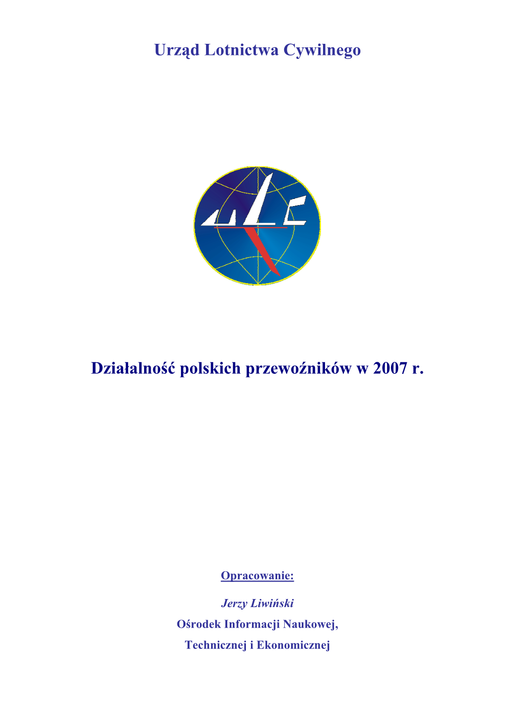 Działalność Polskich Przewoźników W 2007 R