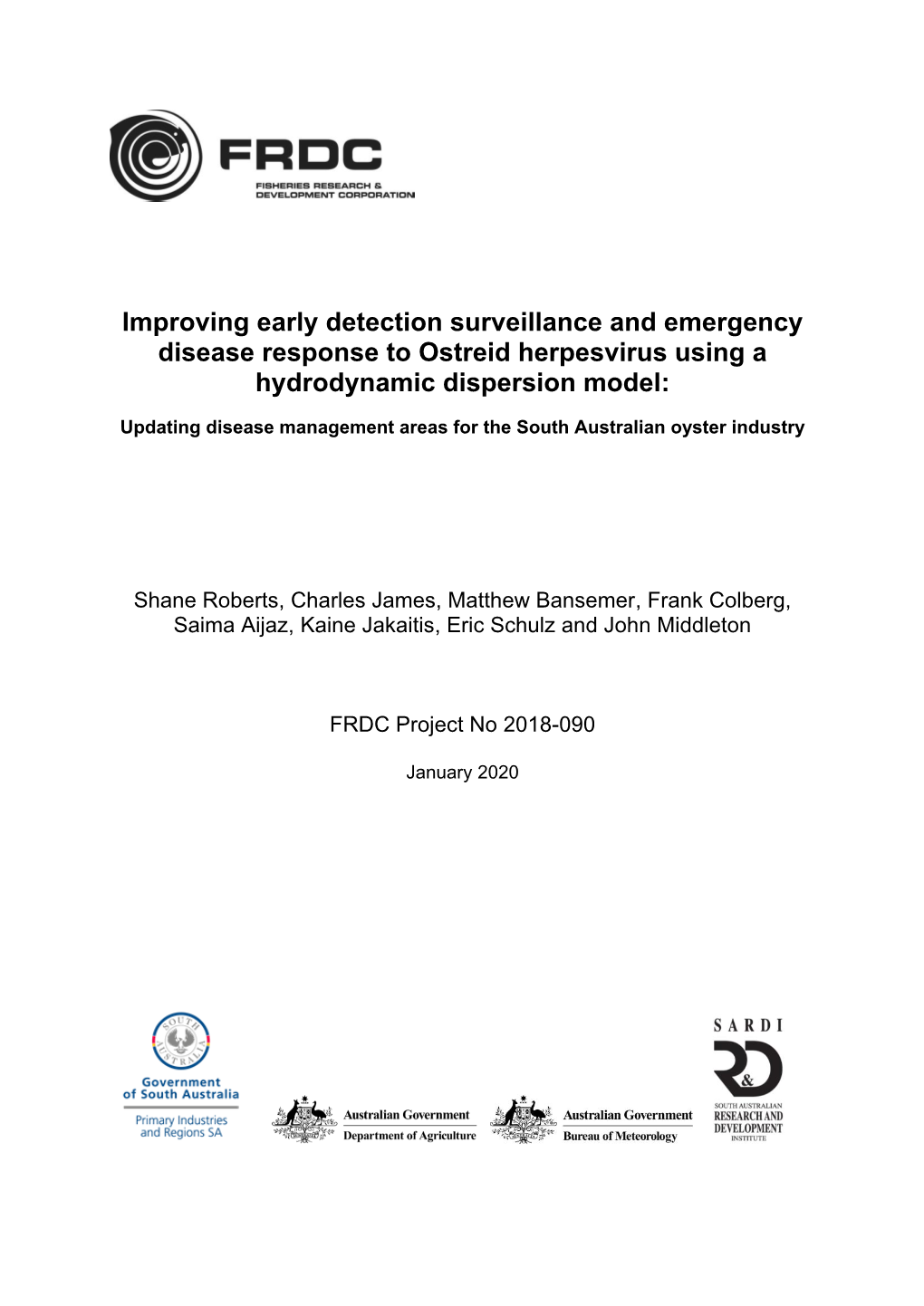 FRDC Final Report Design Standard