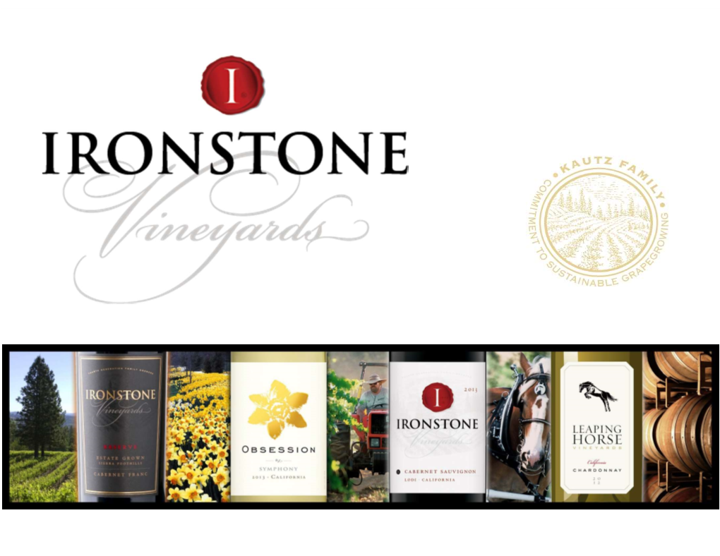 Ironstone Winery Presentation